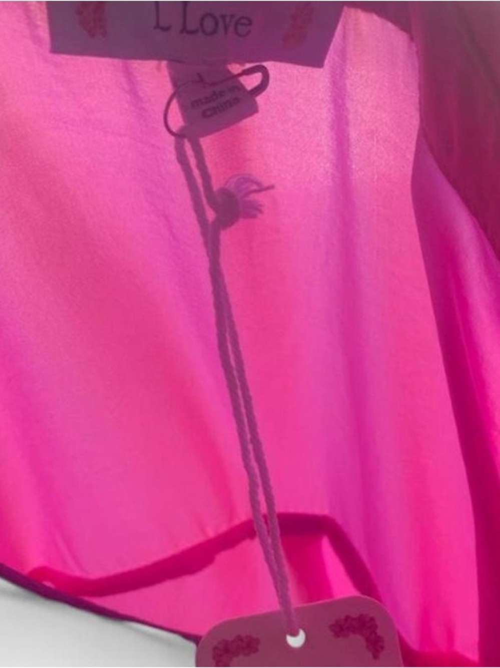 Oversized Corporate Core Drop Shoulder Pink Button Up Long Sleeve Top - Picture 5 of 6